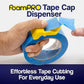 15 Pack Masking Tape Cutter Set (5 x 3 Sizes) Compact Clip-On Dispenser for 1", 1.5" & 2" Rolls Painter&