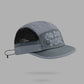 Grey UPF 50+ Quick-Dry Outdoor Sun Hat with Breathable Mesh - Lightweight Adjustable Cap for Hiking, Camping and Fishing in the Australian Sun