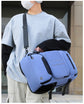 Large Capacity Convertible Travel Backpack - 16" Laptop Compartment, Shoe Pouch & USB Port(blue)