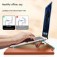 3-in-1 Detachable PU Leather Laptop Sleeve with Ergonomic Stand & Mouse Pad(brown  13/14 inch)