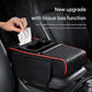 Premium Car Armrest Organizer & Comfort Pad(grey)