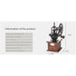 Manual Coffee Bean Grinder(brown)