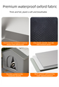 Medium Elevated Indoor/Outdoor Pet Shelter(blue): Waterproof, Insulated for All-Season Warmth
