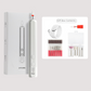 White Pro Portable Electric Nail Drill Kit With 10 Bits - Fast, Quiet, Rechargeable