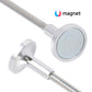 Red Adjustable Magnetic Golf Club Face Alignment and Swing Trainer
