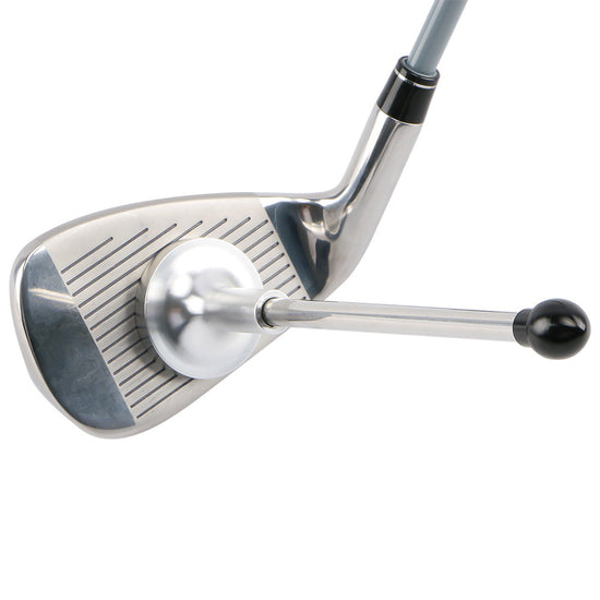 Black Adjustable Magnetic Golf Club Face Alignment and Swing Trainer