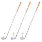 Black Adjustable Magnetic Golf Club Face Alignment and Swing Trainer