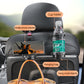 Red 3-in-1 Car Headrest Organizer Hook