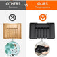 Black Adjustable Cutlery Tray (33-57cm)