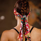 Blue Sports Headband with Removable Bluetooth Speakers