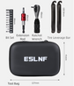 Compact Bicycle Ratchet Tool Kit With Tire Patch & Black Mini Pump