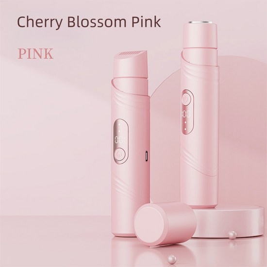 Pink Lectric Bikini Trimmer for Women, 1 Set Rechargeable 2 in 1 Body & FacialHair Removal