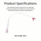 Automatic Interactive Butterfly Cat Toy – Electric Rotating Wand with 60CM Steel Wire, Suction Base & 2 Smart Modes for Kitten Enrichment