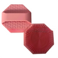 4-Pack Silicone Face Scrubber & Gentle Exfoliator – Antimicrobial Facial Cleansing, Multi-Color Brush Set
