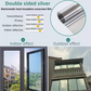 Premium 6-Layer Sliver Window Film for Home/Office – Reflective One-Way Privacy, 50cm x 2m One Roll, UPF 50+ UV Block,With Full Install Tools