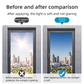 Premium 6-Layer Sliver Window Film for Home/Office – Reflective One-Way Privacy, 50cm x 2m One Roll, UPF 50+ UV Block,With Full Install Tools