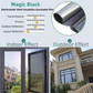 Premium 6-Layer Black Window Film for Home/Office – Reflective One-Way Privacy, 50cm x 2m One Roll, UPF 50+ UV Block,With Full Install Tools