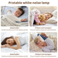 Portable Baby Sleep White Noise Machine(12.5*7*3.5 CM) With Soothing Sounds, RGB Night Light & Auto Timer - USB-C Rechargeable