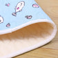 2-Pack Green Dinosaur Pet Summer Cooling Latex Pad (XL Size: 70*50cm) - Breathable Ice Silk & Latex-Filled Dog Bed Cat Sleeping Mat with Non-Slip Base