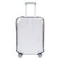 2-Pack 24" Clear PVC Luggage Cover - Heavy-Duty Waterproof & Scratch-Resistant Suitcase Protector