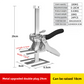 Two-Piece Heavy-Duty Metal Tile Lifter (29cm Max Lift)- Dual-Rod Precision Height Regulator for Large Tiles and Slabs