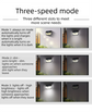 2-Pack Solar Motion Sensor Wall Light(416-Bead LED) -  3 Lighting Modes, IP64 Waterproof, Three-Sided Wide-Angle Lighting for Outdoor Security and Garden Lighting