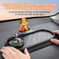 3-in-1 Cute pig Car Dashboard PVC Anti-Slip Mat - 360° Phone Holder & Magnetic Parking Plate, Washable, Non-Marking Grip