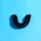 4-Pack Black Food Grade Silicone Sports Mouthguard(6x5x1.7CM) With Vented PP Case- Instant Fit Mouth Guardfor High Shock Protection