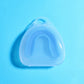 4-Pack Blue Food Grade Silicone Sports Mouthguard(6x5x1.7CM) With Vented PP Case- Instant Fit Mouth Guardfor High Shock Protection