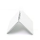 4-Pack White Jumbo Square Folding Compact Mirror(8X8CM) - Men&
