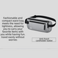 Pink RFID Blocking Slim Anti-Theft Fanny Pack for Outdoor Travel - Hidden Money Belt for Passport, Documents & Cash