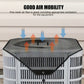 2-Pack Ventilated Resin Mesh Outdoor Air Conditioner Cover(81x81cm / 32x32inch) - Anti-Sun Heat Reduction AC Unit Net for Exterior Use