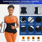 Silver Ion Sauna Waist Trainer for Women(Size 3XL) - 2-in-1 Zipper and Hook/Eye Sweat-Wicking Sports Girdle, Postpartum Fitness Shapewear