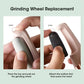 Pink Wireless Electric Foot Grinder With Two Heads - Automatic Pedicure Tool for Removing Callus and Dead Skin, Portable Small Handheld Design & USB Rechargeable