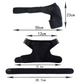 Adjustable Neoprene Sports Shoulder Brace - Compression Support for Dislocation, Strain Prevention, and Injury Recovery