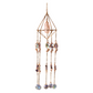 Moon Chaser Handcrafted Suncatcher - Natural Agate Slice & Multi-Faceted Prism for Decorative Refraction