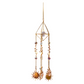 Solar Cone Faceted Crystal Suncatcher - Natural Agate & Handcrafted Prism for Light Decoration