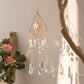 Cloud & Rain Handcrafted Suncatcher - Natural Agate & Cone Prism for Window Decoration