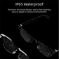 Pink-White Ultra-Light AI Smart Sunglasses - Immersive Stereo Sound, Clear Noise Reduction, IPX Waterproof, Comfortable & Stylish