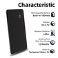 Ultra-Slim 2mm Glass Card Tracker for iOS - Global GPS Location Finding for Wallet, Keys, and Luggage