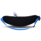 Blue Adjustable Large Capacity Outdoor Sports Running Waist Pack(Waistline 70-160CM) - Multifunctional Marathon Pouch With Water Bottle Holder & Headphone Exit