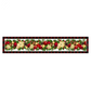 Style-6 New Year & Christmas Table Runner(33 x 180 CM) - Festive Linen Tablecloth, Digital Print Christmas Decor