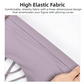 XXL Size Purple Elegant Sexy Criss-Cross Back Sports Bra for Women - High Support & Anti-Shock, Wire-Free Yoga Crop Top with X-Shape Fine Strap