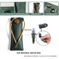Outdoor Khaki 2L Hydration Bladder for Running & Cycling - Eco-Friendly PEVA Material Water Reservoir Pack Insert with Bite Valve & 93CM Water Pipe