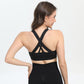 2-Pack Black High-Support Shockproof Sports Bra(XXL Size) - Women&