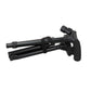Folding LED Walking Cane with Dual Handle - Adjustable(88-98CM), Anti-Slip 4-Prong Base, and Stand-Up Function for Seniors