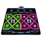Kids Dual Player Interactive Electronic Dance Mat - Extra Large 105x90cm Anti-Slip Music Game Pad with Two Modes & Three Ways, No TV Required