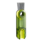 2-Packs 3-in-1 Green Portable & Compact U-Shape Deeply-Cleaning Brush - Multi-Functional Gap Scrubber for Lids, Mugs, and Baby Bottles