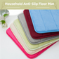 Grey Ultra-Absorbent Non-Slip Thickened Bath Mat(1.8x40x60CM) - Luxurious Durable Soft Floor Rug with Rubber Backing, Hand & Machine Washable Doormat for Bathroom & Entry