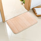 Khaki Ultra-Absorbent Non-Slip Thickened Bath Mat(1.8x45x70CM) - Luxurious Durable Soft Floor Rug with Rubber Backing, Hand & Machine Washable Doormat for Bathroom & Entry